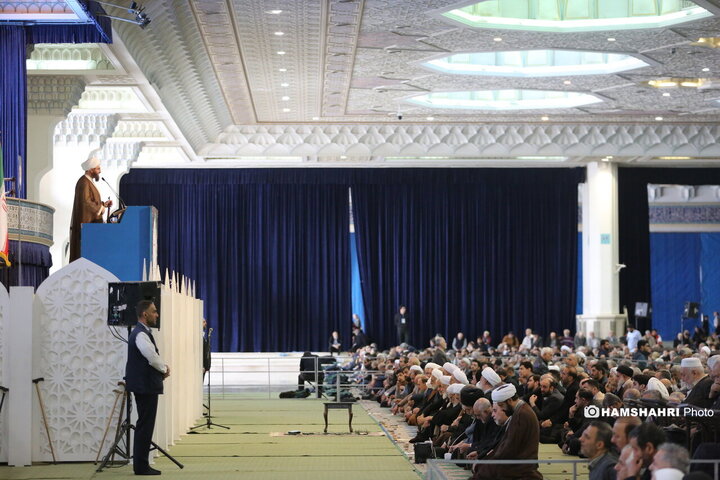 نماز جمعه تهران به امامت حجت الاسلام حاج علی اکبری