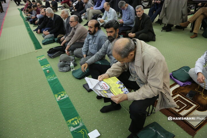 نماز جمعه تهران به امامت حجت الاسلام حاج علی اکبری