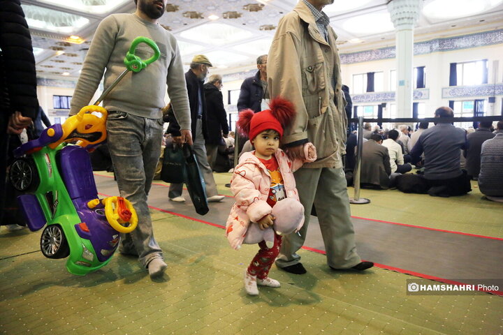 نماز جمعه تهران به امامت حجت الاسلام حاج علی اکبری