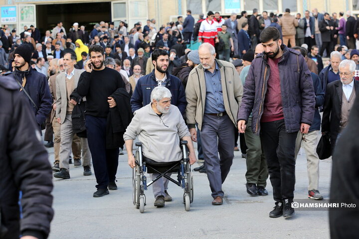 نماز جمعه تهران به امامت حجت الاسلام حاج علی اکبری