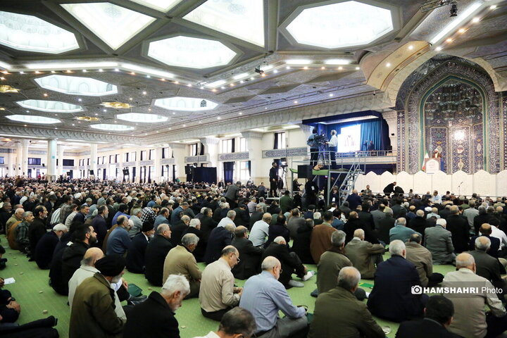 نماز جمعه تهران به امامت حجت الاسلام حاج علی اکبری