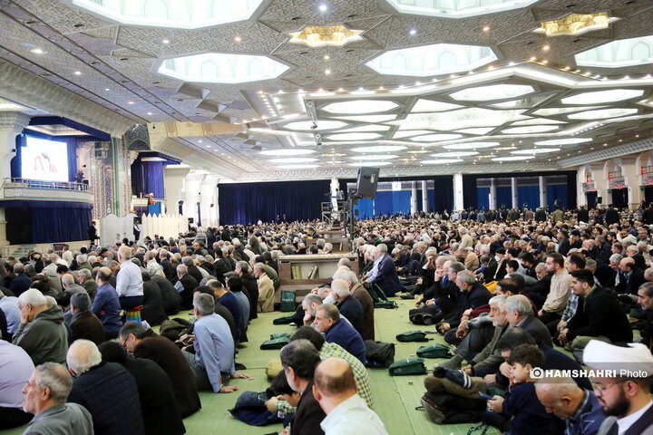 نماز جمعه تهران به امامت حجت الاسلام حاج علی اکبری