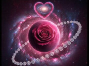 سمبل‌های عشق در کهکشان‌ها؛ از الماس‌های کیهانی تا گل‌های رز کهکشانی | عکس