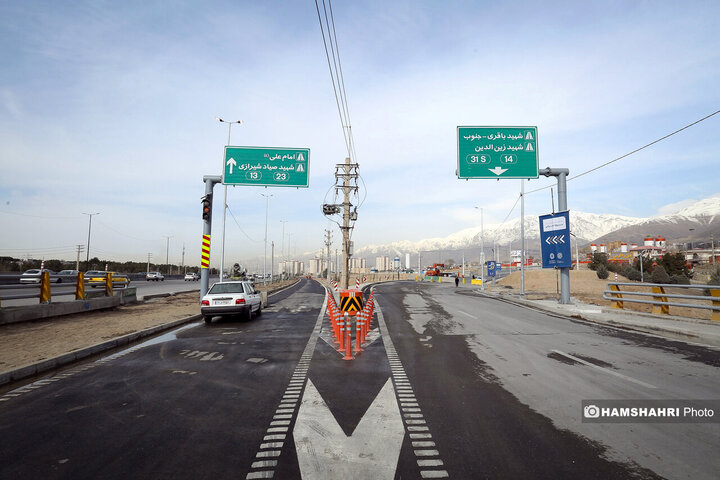 ۳ پروژه مهم عمرانی امروز در شمال تهران به بهره برداری رسید