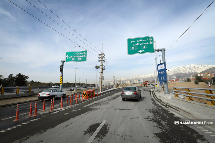 ۳ پروژه مهم عمرانی امروز در شمال تهران به بهره برداری رسید