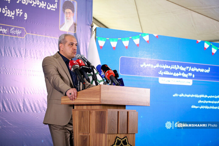 ۳ پروژه مهم عمرانی امروز در شمال تهران به بهره برداری رسید