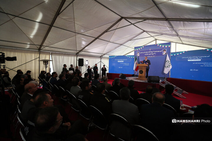 ۳ پروژه مهم عمرانی امروز در شمال تهران به بهره برداری رسید