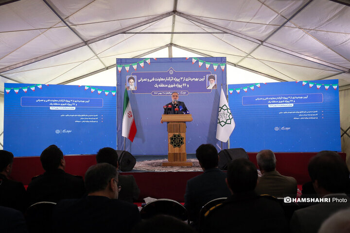 ۳ پروژه مهم عمرانی امروز در شمال تهران به بهره برداری رسید