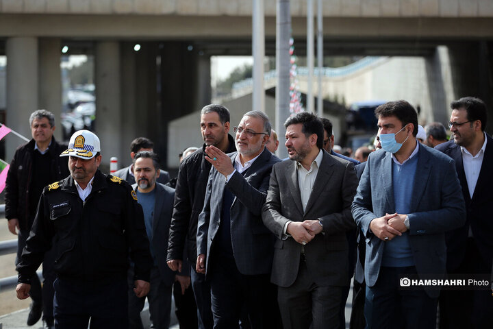 ۳ پروژه مهم عمرانی امروز در شمال تهران به بهره برداری رسید