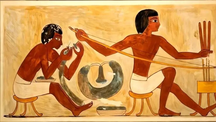 کشف «دریل» ۵ هزار ساله در مصر باستان | عکس