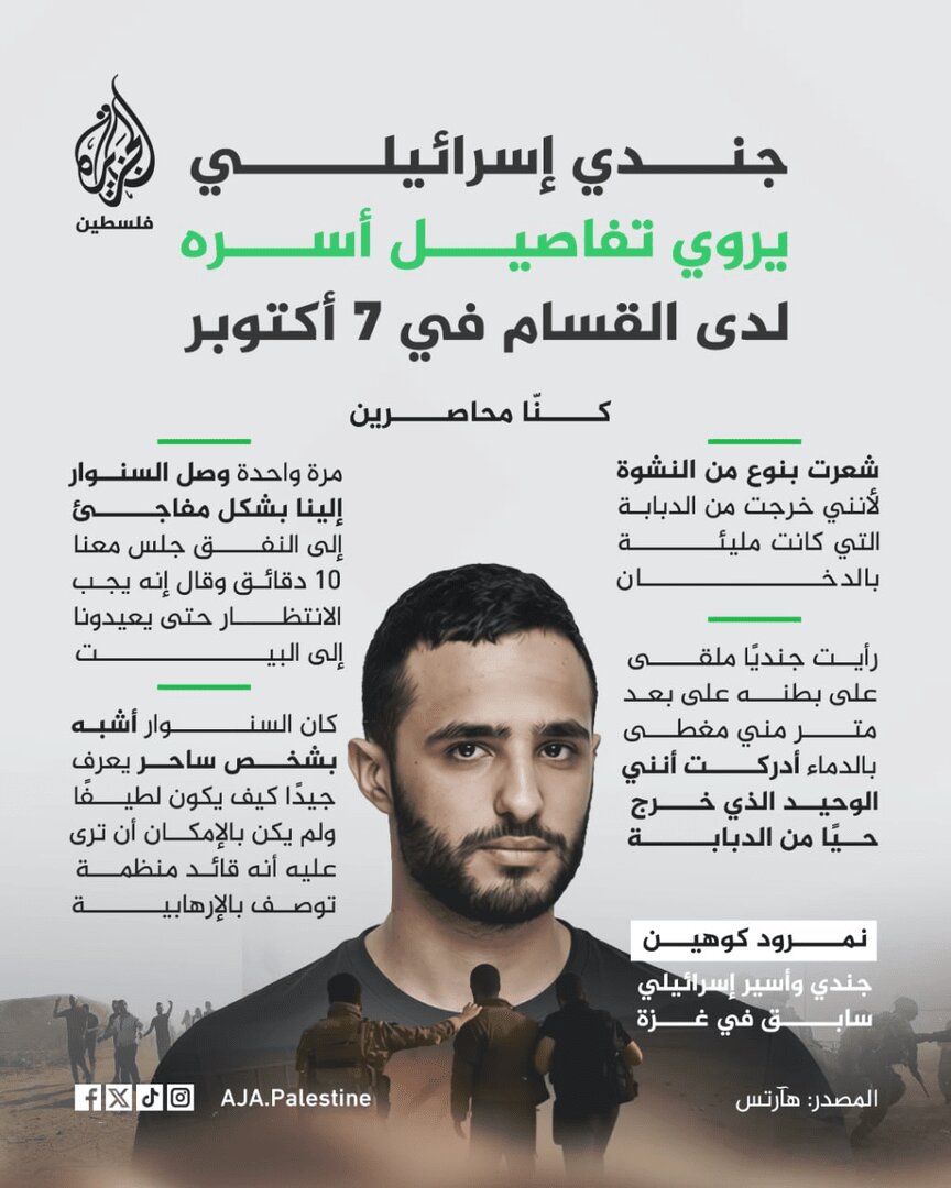 ملاقات نظامی اسرائیلی با السنوار در تونل | سوژه عکس معروف عملیات طوفانالاقصی از دیدار با فرمانده می گوید