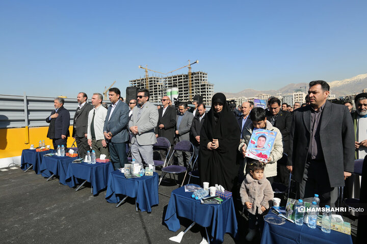 افتتاح پروژه تقاطع غیر همسطح بزرگراه شهید ستاری و شهید فهمیده