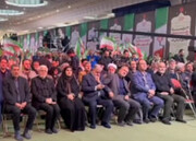 مسئولینی که در مراسم امروز شرکت کرده بودند | ویدئو