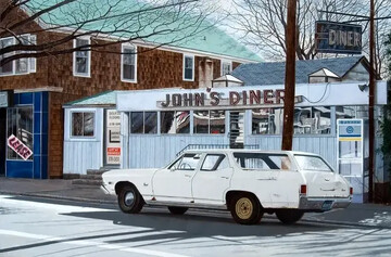 فوتورئالیسم؛ نقاشی‌هایی که با عکس مو نمی‌زنند! | عکس