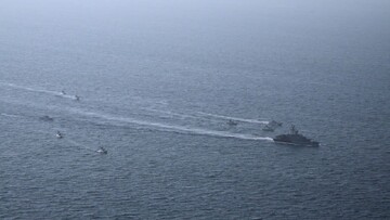 تصاویر مرحله اول رزمایش نیروی دریایی سپاه در جزایر ایرانی