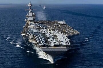 اولین واکنش آمریکایی‌ها به سخنان رهبر انقلاب درباره غرق کردن ناو | ادعا در خصوص موشک‌هایی که ایران شلیک می‌کند