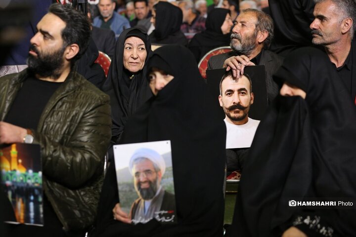 مراسم گرامیداشت چهلم شهدای اغتشاشات