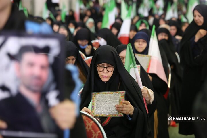 مراسم گرامیداشت چهلم شهدای اغتشاشات