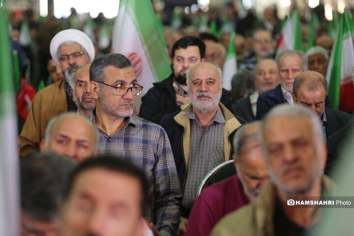 مراسم گرامیداشت چهلم شهدای اغتشاشات