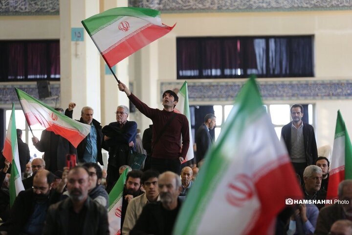 مراسم گرامیداشت چهلم شهدای اغتشاشات