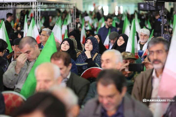 مراسم گرامیداشت چهلم شهدای اغتشاشات