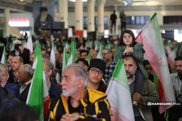 مراسم گرامیداشت چهلم شهدای اغتشاشات