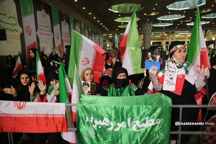 مراسم گرامیداشت چهلم شهدای اغتشاشات