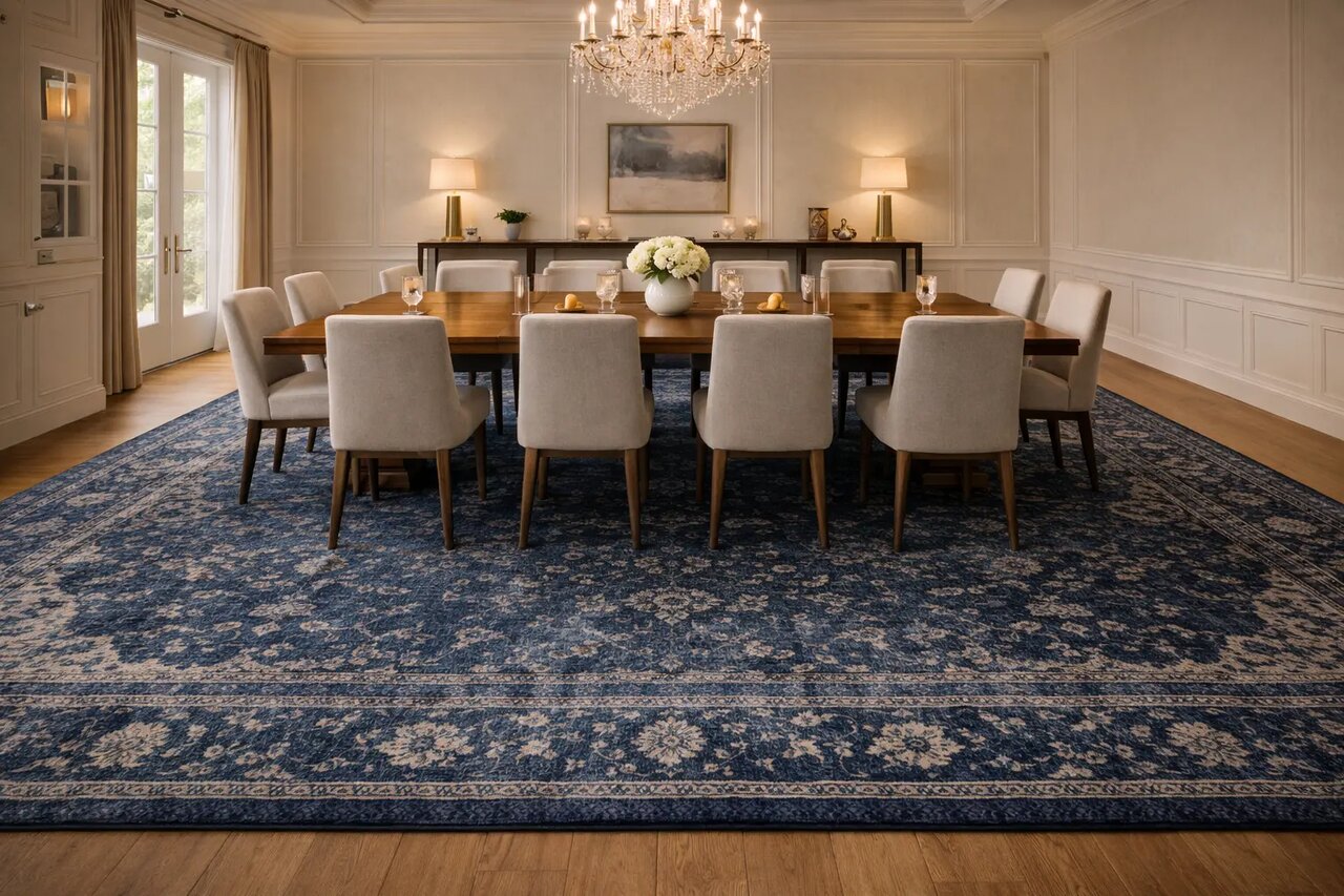 انتخاب رنگ فرش متناسب با دکوراسیون