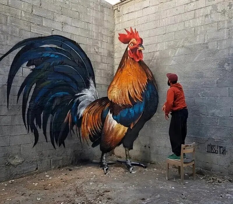 شاهکارهای سه‌بعدی نقاش پرتغالی | عکس