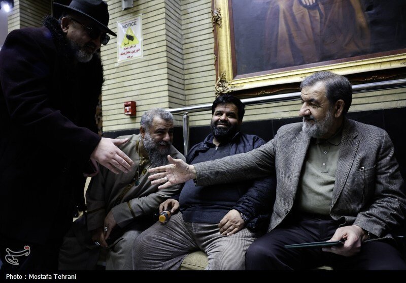 محسن رضایی و قالیباف در یک مراسم رسمی | تصاویر