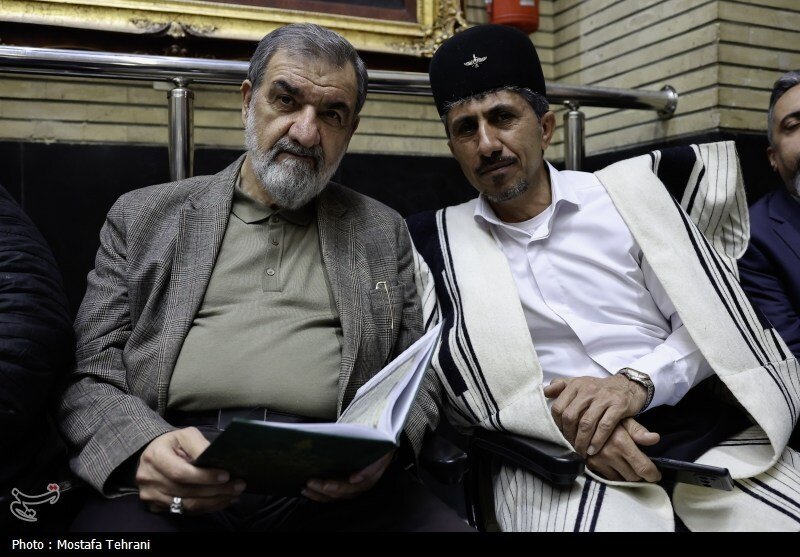 محسن رضایی و قالیباف در یک مراسم رسمی | تصاویر