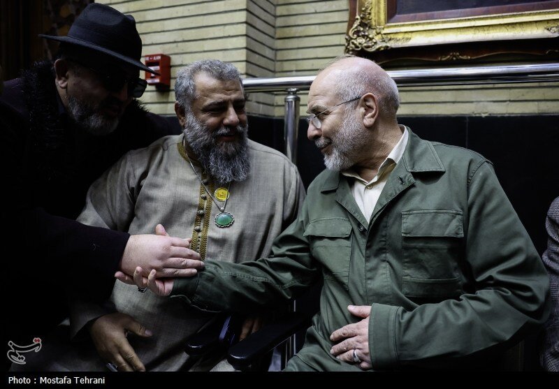 محسن رضایی و قالیباف در یک مراسم رسمی | تصاویر