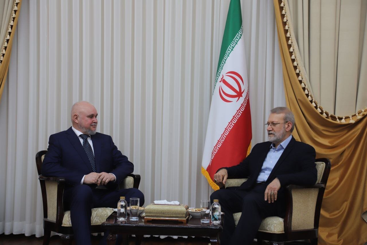 ۲ تصویر از دیدار مهم امروز لاریجانی