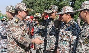 بازدید امیر سرتیپ الهامی از مواضع پدافندی شمال ایران | عکس