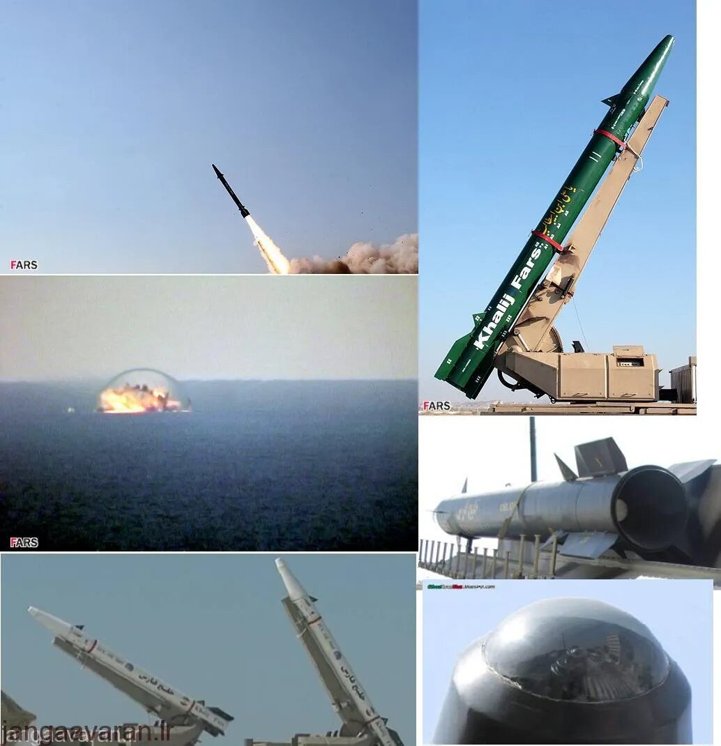 معرفی سلاحهای ناوکُش ایرانی | تصاویر