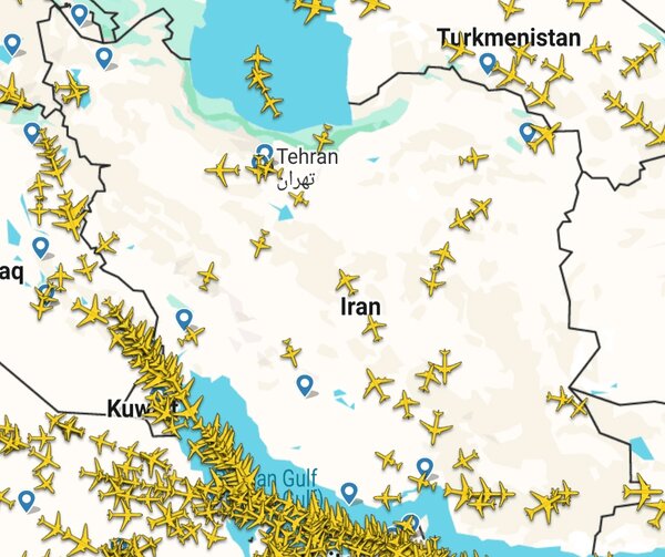 آسمان ایران کلیر شد؟ + نقشه | آخرین وضعیت