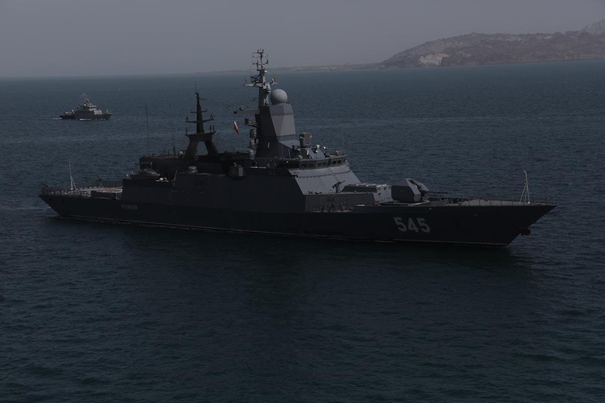 رزمایش ایران و روسیه