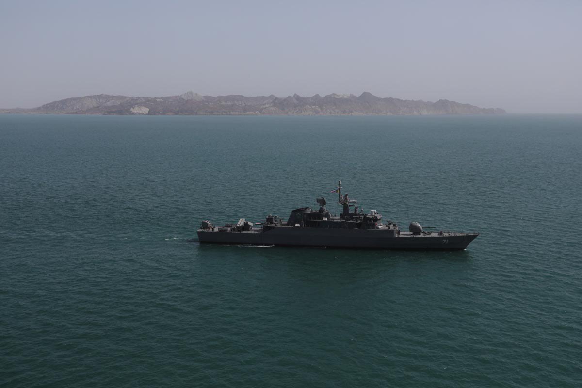 رزمایش ایران و روسیه