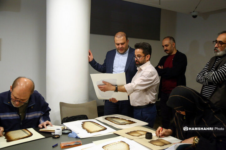 مرمت قرآن های سوخته در رویداد "آیه های ماندگار"