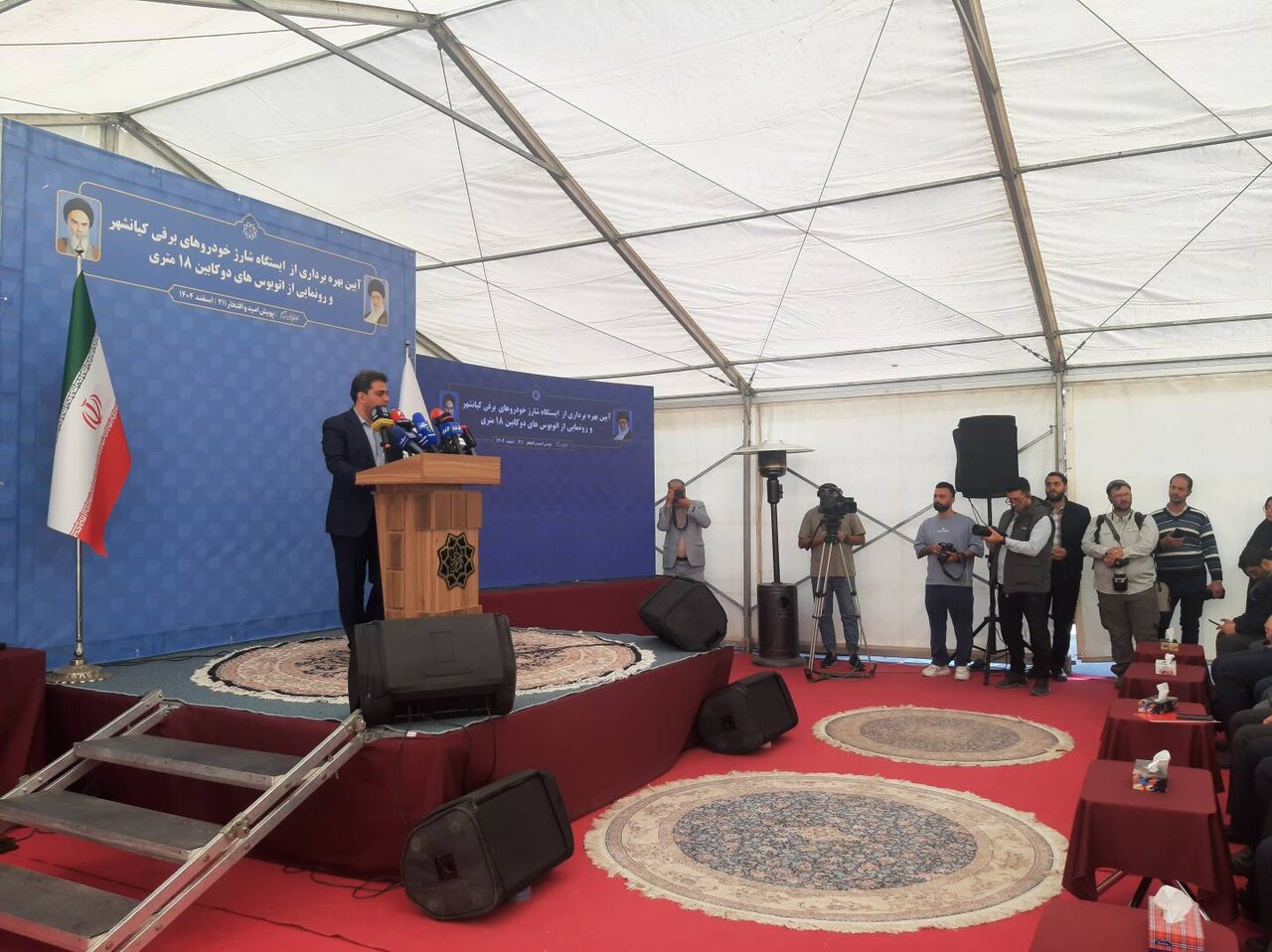 بهره‌مندی از حمل و نقل پاک در مرکز شهر تهران/ ۹۰ اتوبوس برقی هم‌اکنون در بندرعباس است