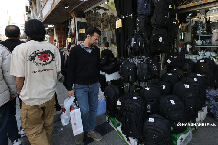 بازار بزرگ تهران در آستانه سال نو