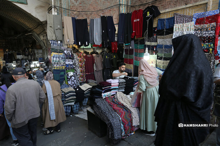 بازار بزرگ تهران در آستانه سال نو