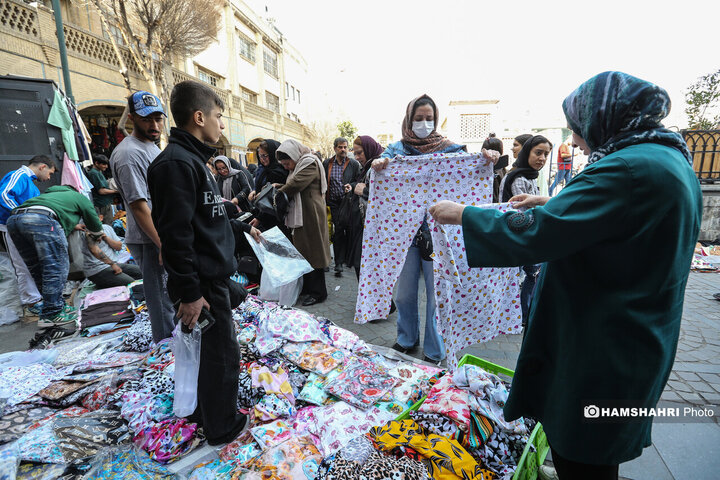 بازار بزرگ تهران در آستانه سال نو