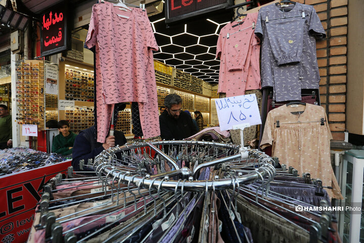 بازار بزرگ تهران در آستانه سال نو