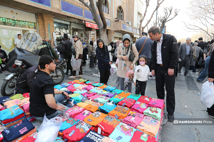 بازار بزرگ تهران در آستانه سال نو