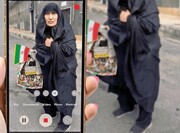 واکنش‌های مجازی به دختری که زن سالمند در راهپیمایی 22بهمن اهانت کرده بود