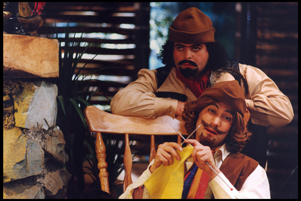 خشایار راد همراه رضا عطاران، سوار بر قطار ابدی!