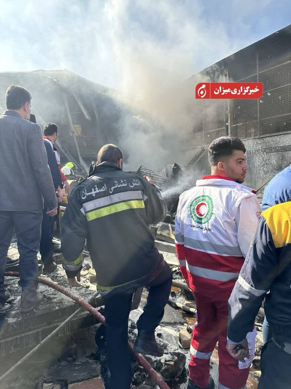 امدادرسانی به حادثه سقوط بالگرد در درچه | تصاویر