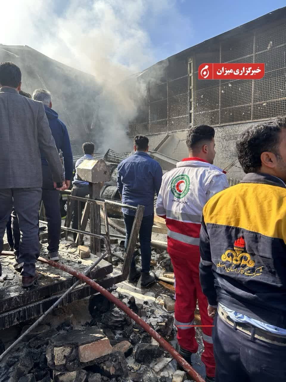 امدادرسانی به حادثه سقوط بالگرد در درچه | تصاویر