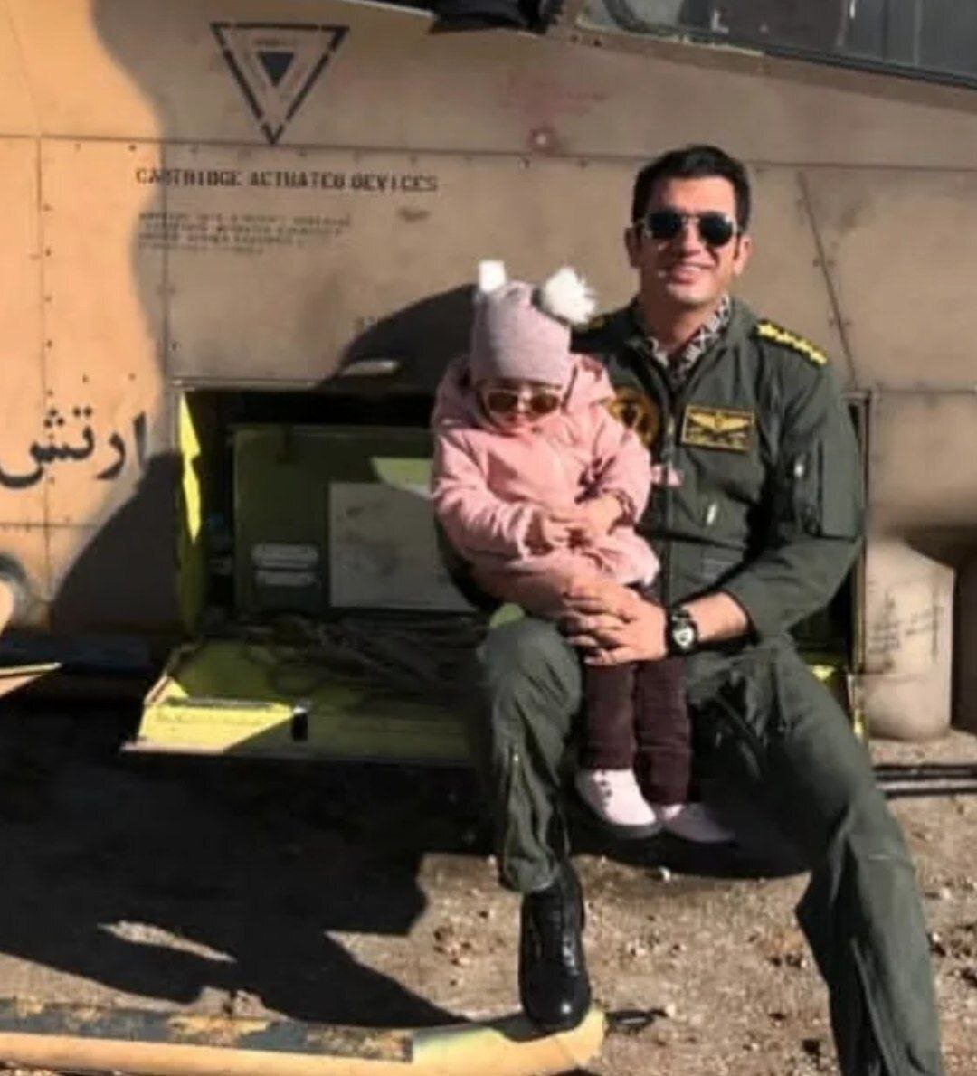 اولین تصویر از خلبان شهید بالگرد ارتش که امروز سقوط کرد